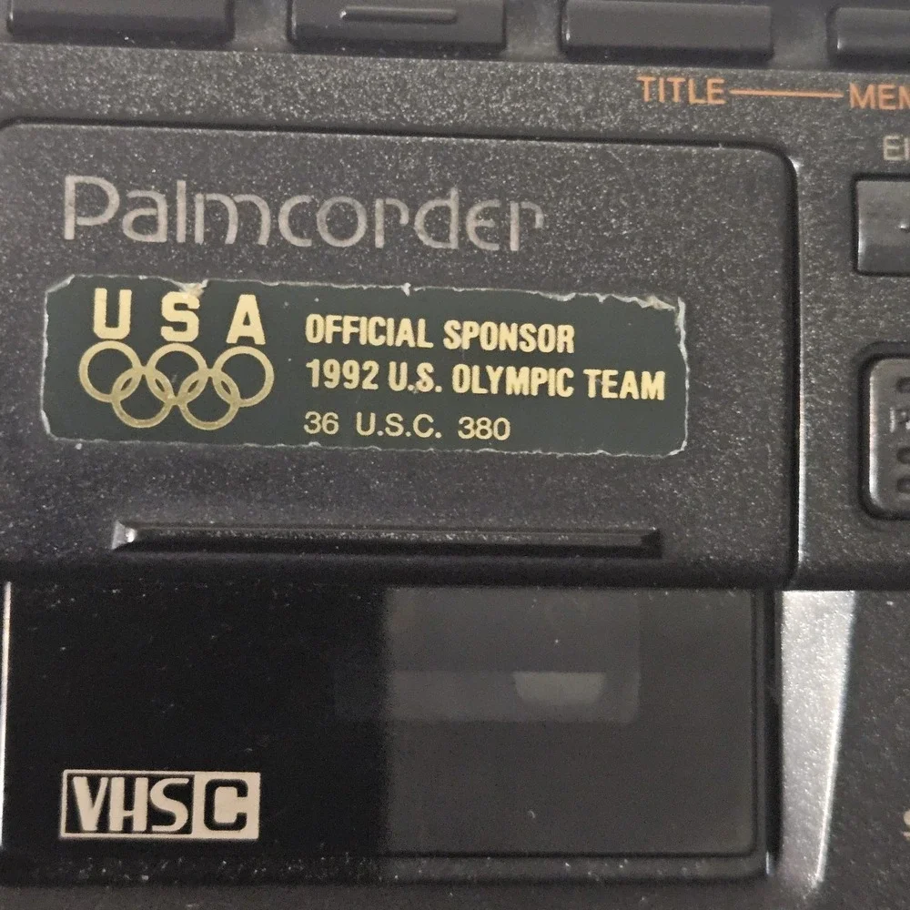 Panasonic Palmcorder PV42D Not Tested VHS-C X-20 Digital Zoom